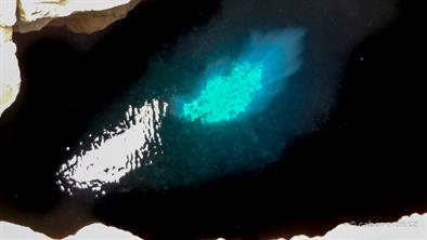 Modré oko na Buraconě Modré oko na Buraconě